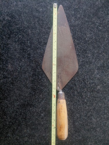 Vintage bricklayers trowel - vintage,