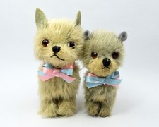 Adorable Vintage 1950s Chiltern Cats Called Binky & Dinky