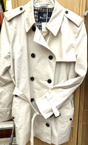 Aquascutum beige breasted - beige, d/breasted