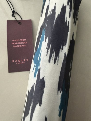 Radley umbrella black teale - radley,