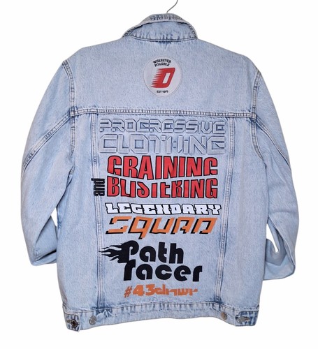 Zara men denim jacket - men's, size