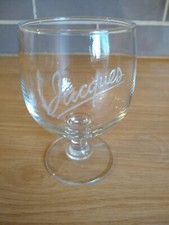 GENUINE Jacques cider pedastal GLASS USED.