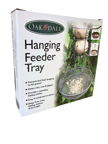 Oakdale hanging feeder - oakdale, tray