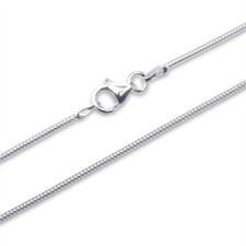 1mm SOLID STERLING SILVER 925