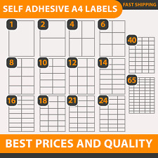 A4 ADDRESS LABELS SELF