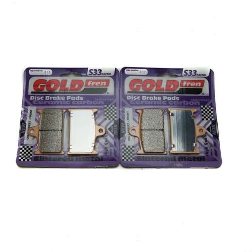 Goldfren s33 brake pads front - goldfren,