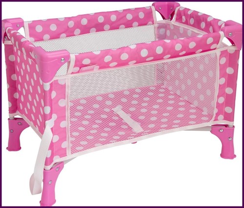 Dolly tots travel - dolls, pink