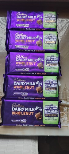 Dairy milk wholenut - 5x,