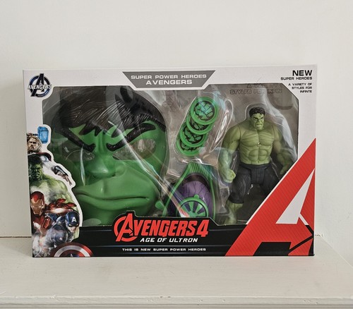 Hulk avengers mask and fugure - avengers,