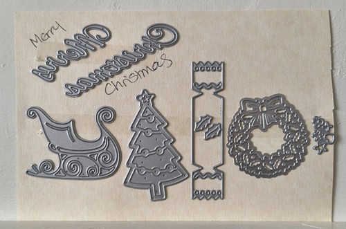 Mixed die set merry - set,
