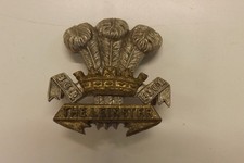MILITARY CAP BADGE THE LEINSTER REGIMENT 4CMS BY 4CMS (4176)