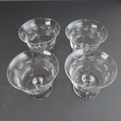 Vintage cut glass crystal - cut,