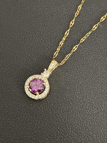 18k gold plated pendant - 18k,