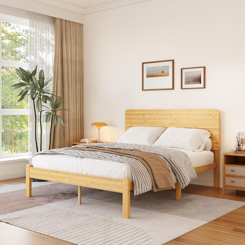 Luxury bamboo wooden bed - luxury,