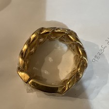 31mm Huge Gold Finish Round
