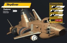 Ufo shado sky diver - sky,