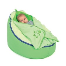 Doomoo Wrap Blanket for Doomoo Baby Beanbag Seat Lime Green BNIP