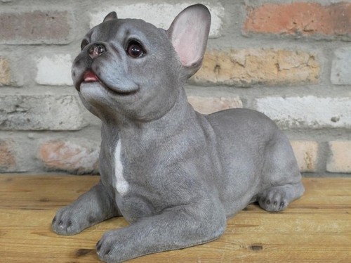 French bulldog figurine - bulldog,