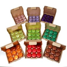 Luxury Dark Chocolate Creams,  18 Fondant Dark Chocolates, 9 Flavours, Vegan