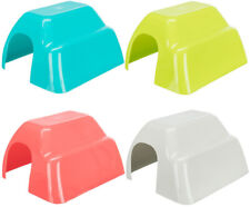 TRIXIE SMALL ANIMAL HOUSE GUINEA PIG RAT MICE CAGE HUTCH HIDE HOUSE 4 COLOURS