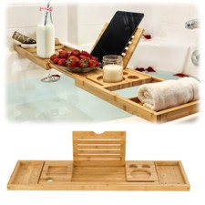 Extendable Bamboo Bath Tub