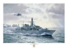 HMS IRON DUKE  - A3 ART PRINT