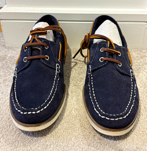 Zara man navy - suede, shoes