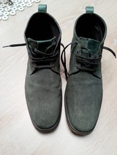 Men's Marks And Spencer Green Chukka Boots Size 9