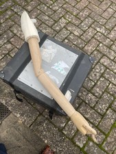 Wooden Articulated Life-Size Arm & Hand Model Mannequin Ex Shop Display