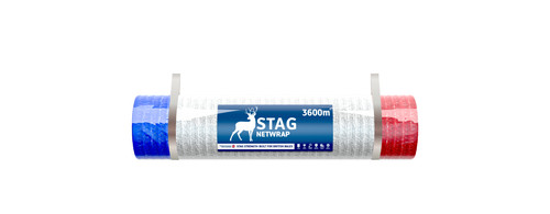 Stag netwrap round bale 23m - round, 1.23m