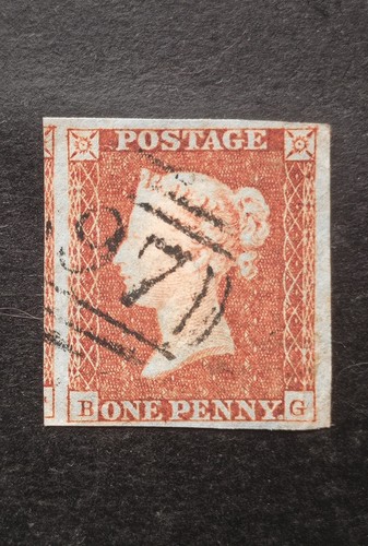 Queen victoria penny - queen, red