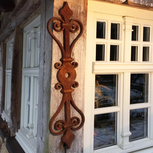 Timber beam anchor wall - ,