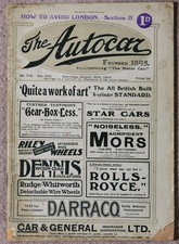 Collectable Autocar Magazine