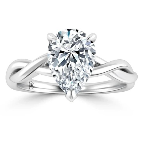 Diamond engagement ring - engagement, 14k