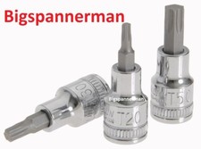 T40 TORX KEY BIT Socket 3/8 Drive FRANKLIN TOOLS Professional Quality