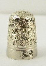 Antique Silver Sewing Thimble