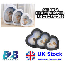 Heart Shaped Photo Frame Set