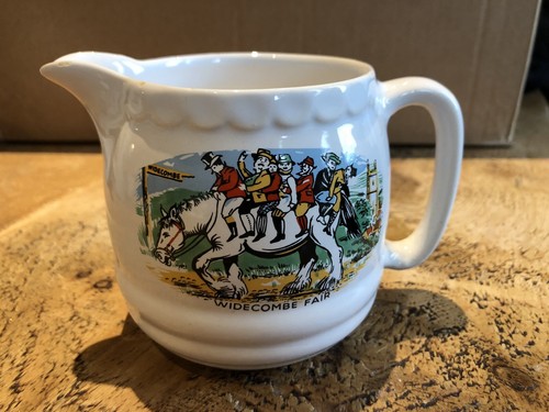 White widecombe fair jug - white,