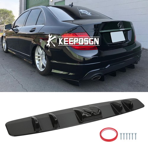 Rear bumper diffuser - rear,