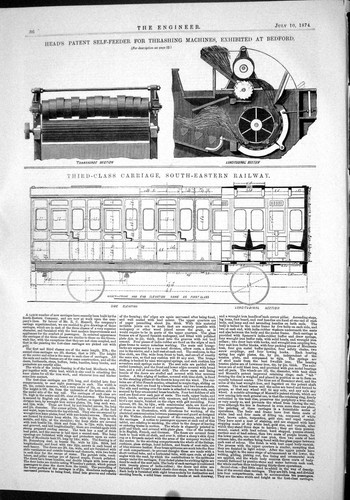 Antique old print 1874 - antique,