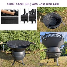 Outdoor steel metal bbq - , cast