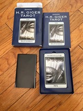 H.R. GIGER TAROT AKRON - Cards Book Poster Set Alien - Great Condition