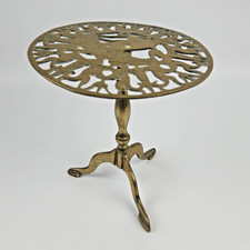 VINTAGE BRASS TRIVET  SMALL