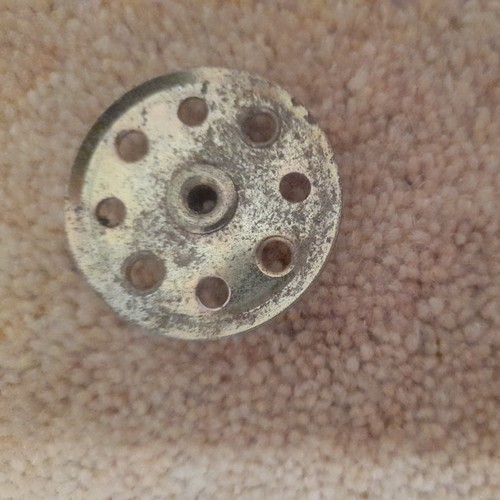 Meccano pulley part - meccano,