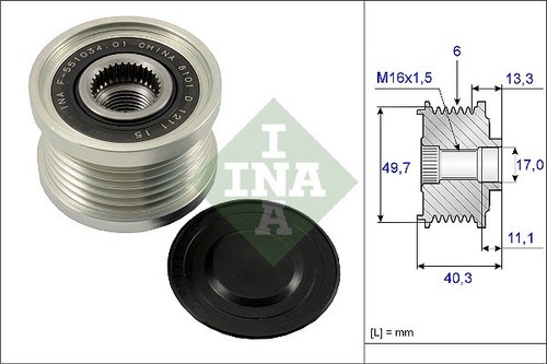 Ina 535 0093 alternator - 10,