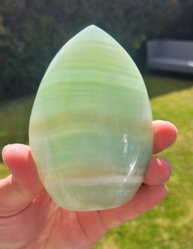 Pistachio calcite crystal - pistachio,
