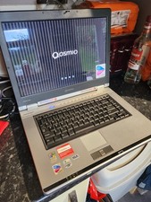 Toshiba Qosmio F10 QF10-124 Vtg Retro Gaming Laptop 15,4" For Parts Read Descrip