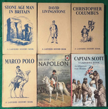 x6 bundle vintage Ladybird Books Series 561 Adventure From History all 1960's