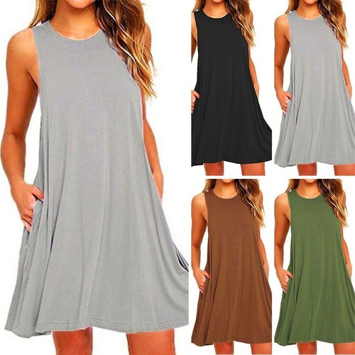 Women sleeveless long - sleeveless,