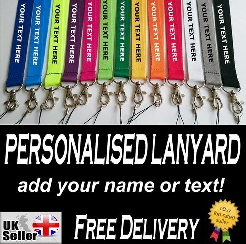 Printed plain lanyard - printed, or